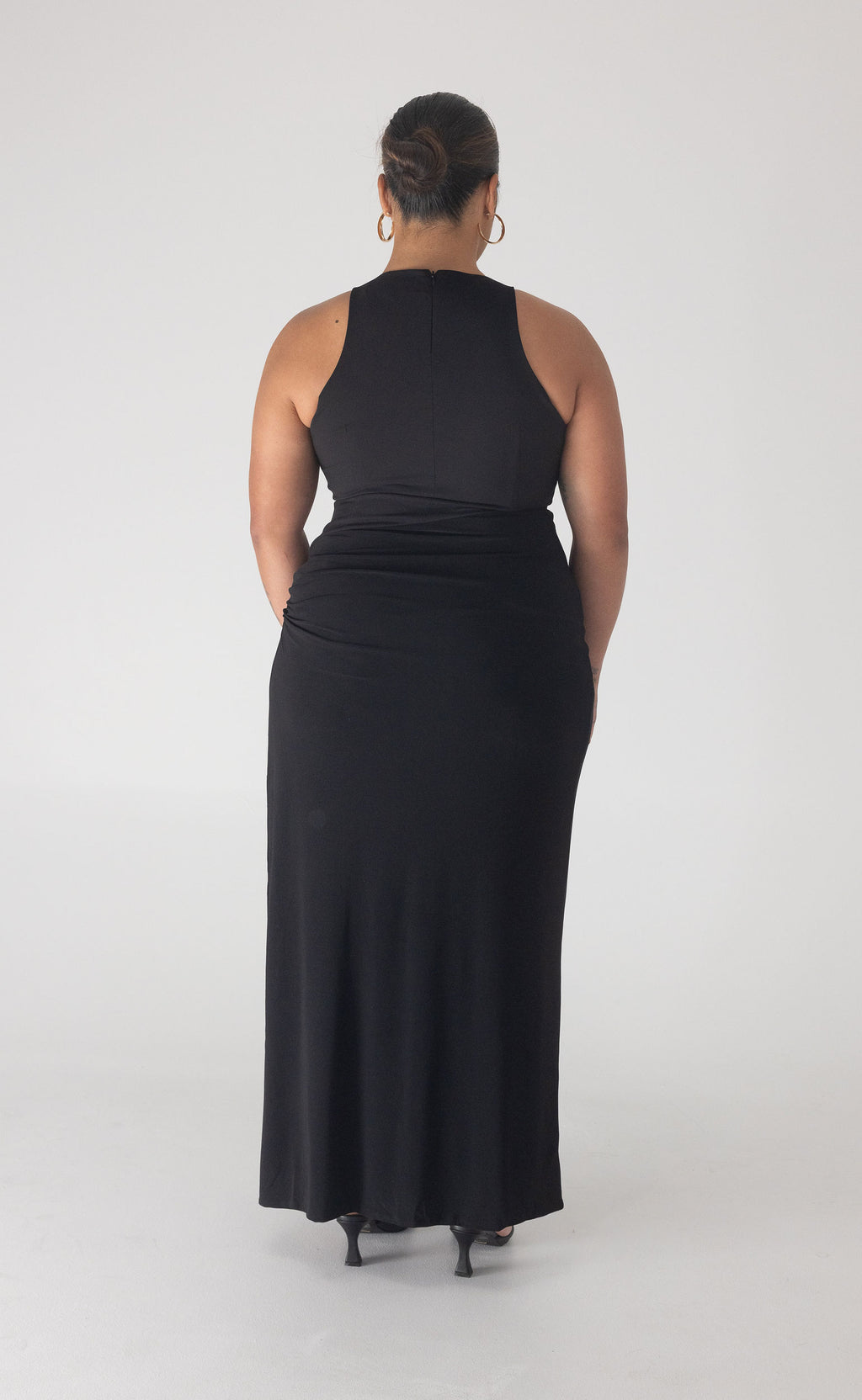 Come closer Sculpted split maxi