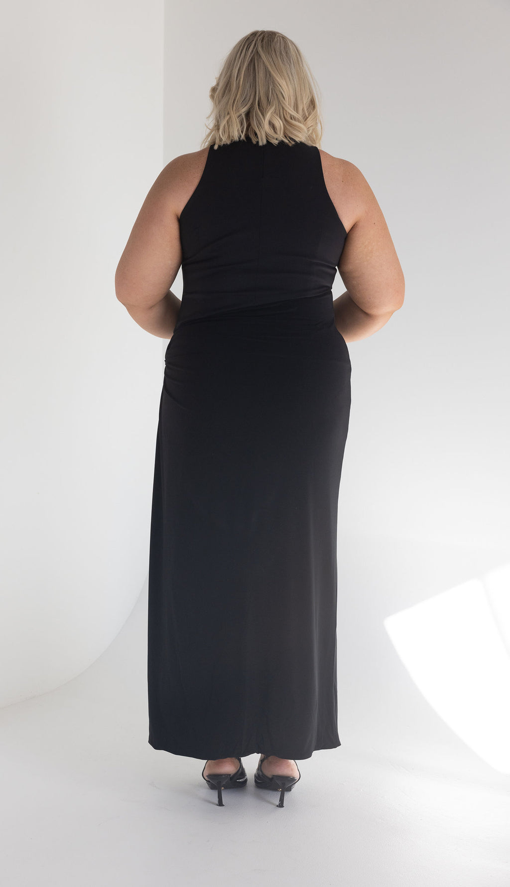 Come closer Sculpted split maxi